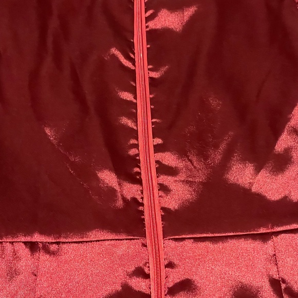 Ellie Tahari silk red sleeveless, Mini dress size 0 - Picture 10 of 10